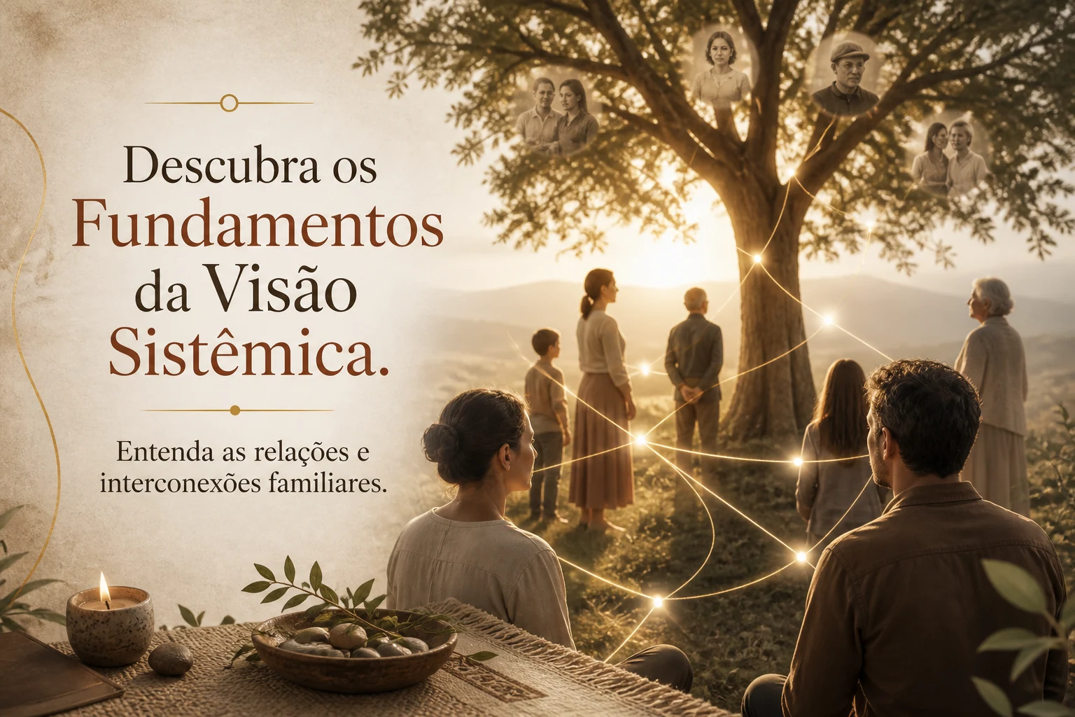 Imagem editorial para Fundamentos da Visão Sistêmica: Compreendendo as Relações e Interconexões no canal constelacao blog.