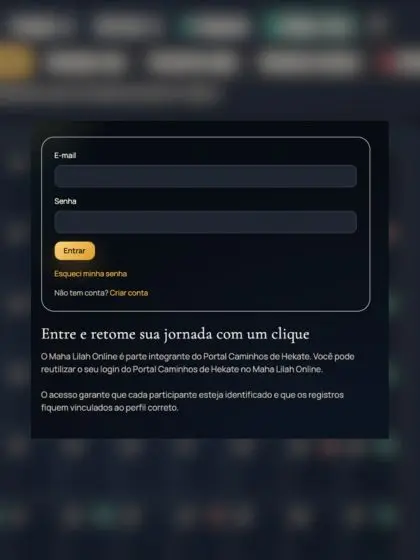 Etapa 1: Entre com login seguro