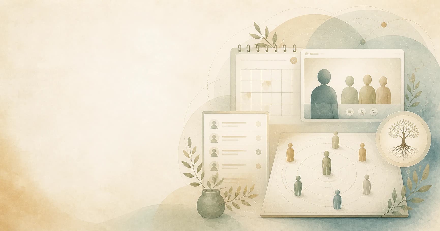 Constelação familiar para terapeutas: organização da prática na plataforma Movimento Sistêmico Online